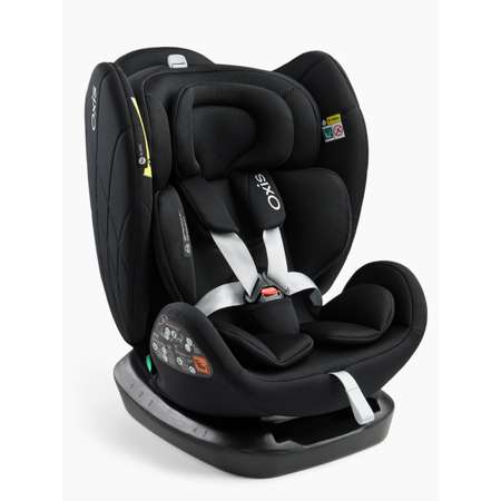Автокресло Happy Baby Oxis 0+/1/2/3 (0-36 кг) черный