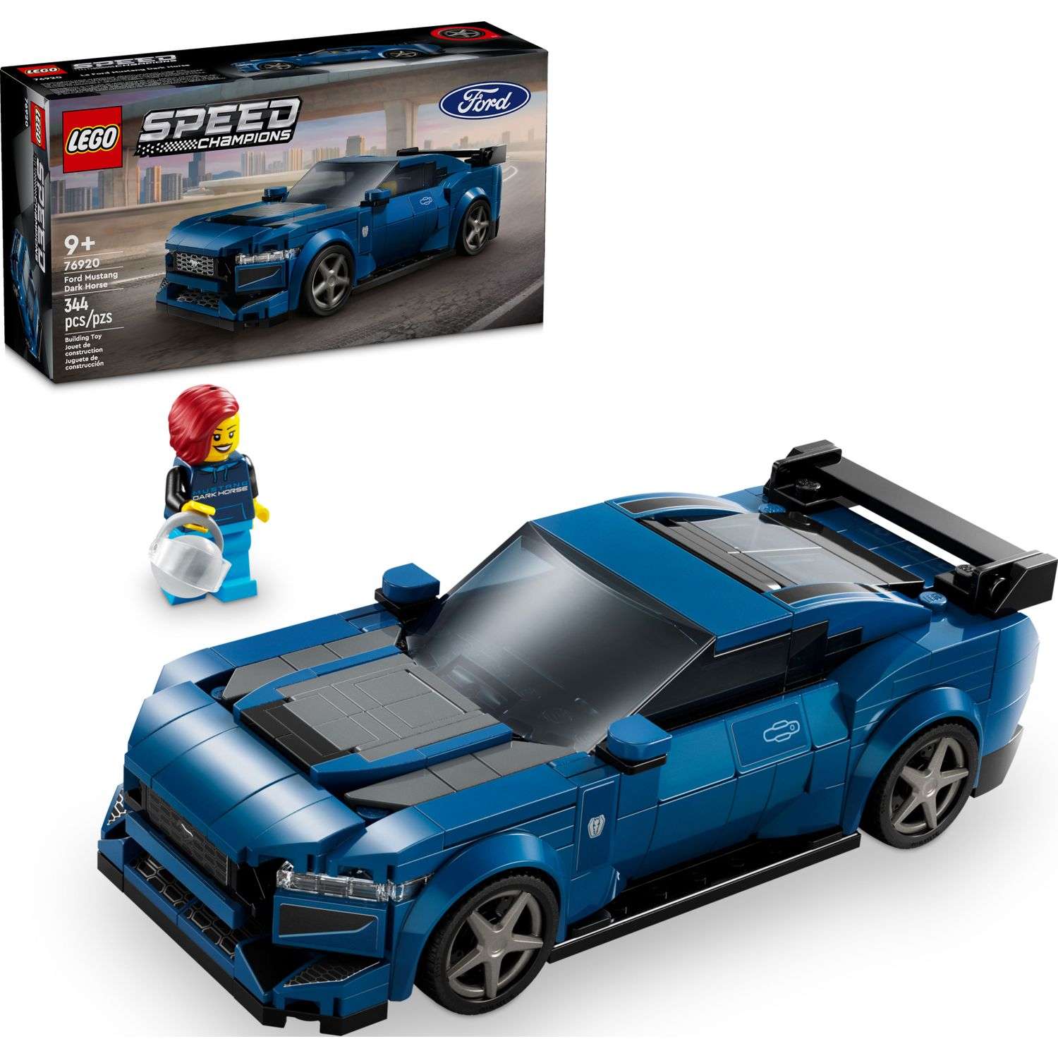 Конструктор LEGO Speed Champions Ford Mustang Dark Horse 344 дет. - фото 1