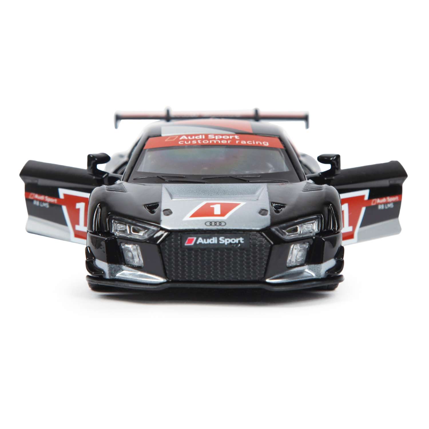 Автомобиль Mobicaro Audi R8 1:32 черный 664992(B) - фото 7