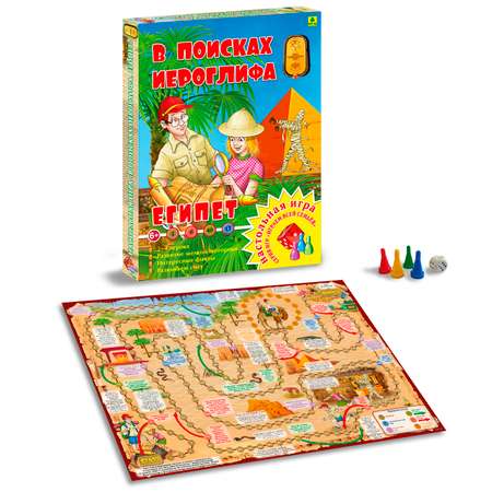 Настольная игра РУЗ Ко Египет В поисках иероглифа Играем всей семьей