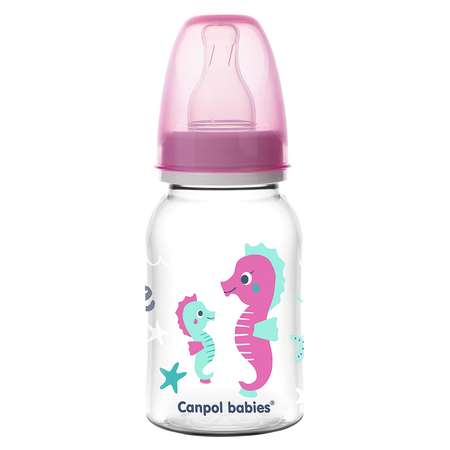 Бутылочка Canpol Babies 120 мл в ассортименте