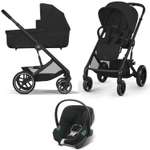 Коляска 3в1 Cybex Balios S Lux BLK черный