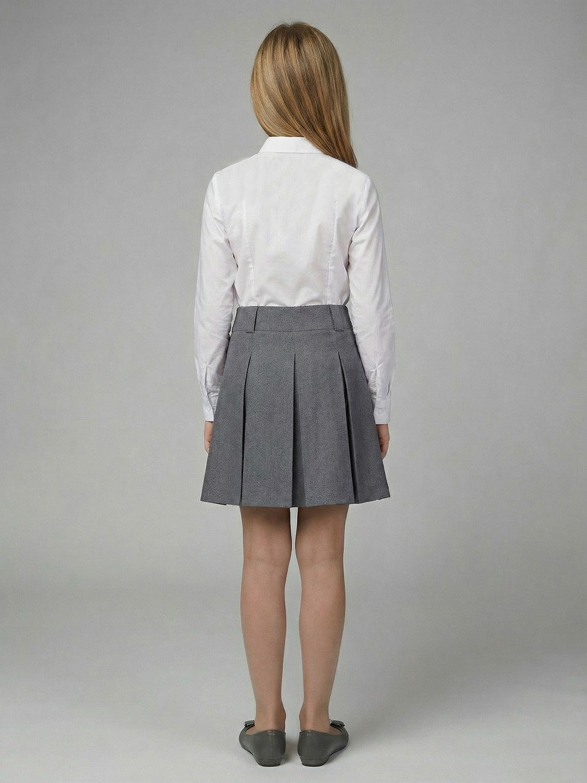 Юбка-шорты Sky Lake 1018 Виктория серый - фото 2