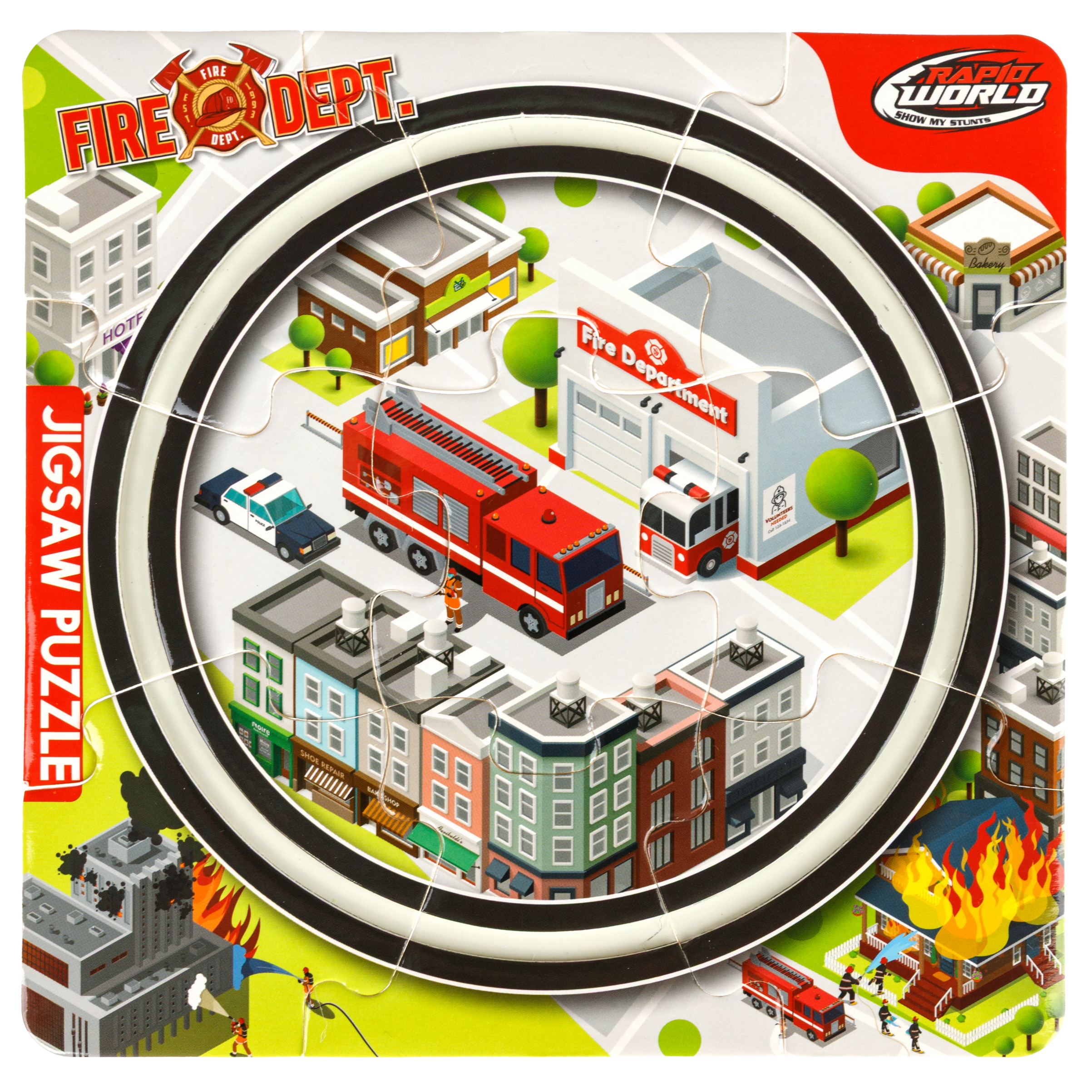 Трек 1TOY Пожарная машина Т26768-2 - фото 7