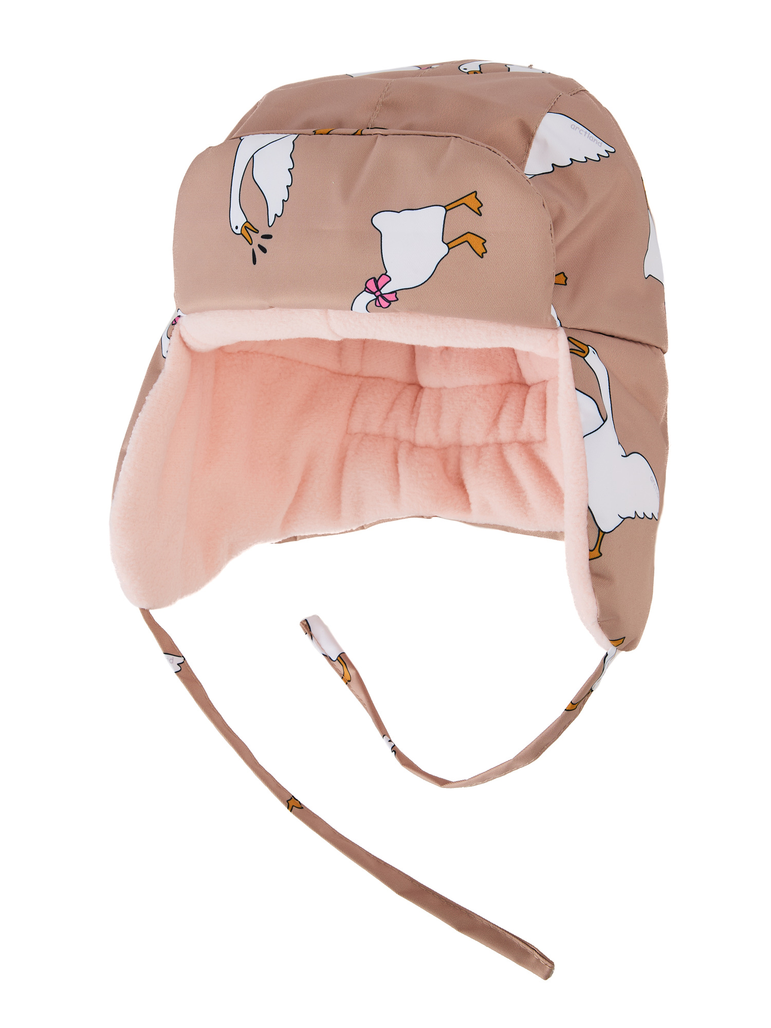 Шапка-ушанка Arctland 869d_латте - фото 2