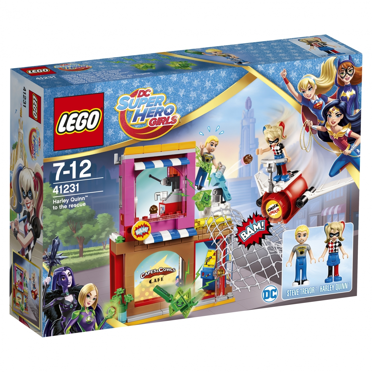 Конструктор LEGO DC Super Heroes Girls Харли Квинн блочный - фото 2