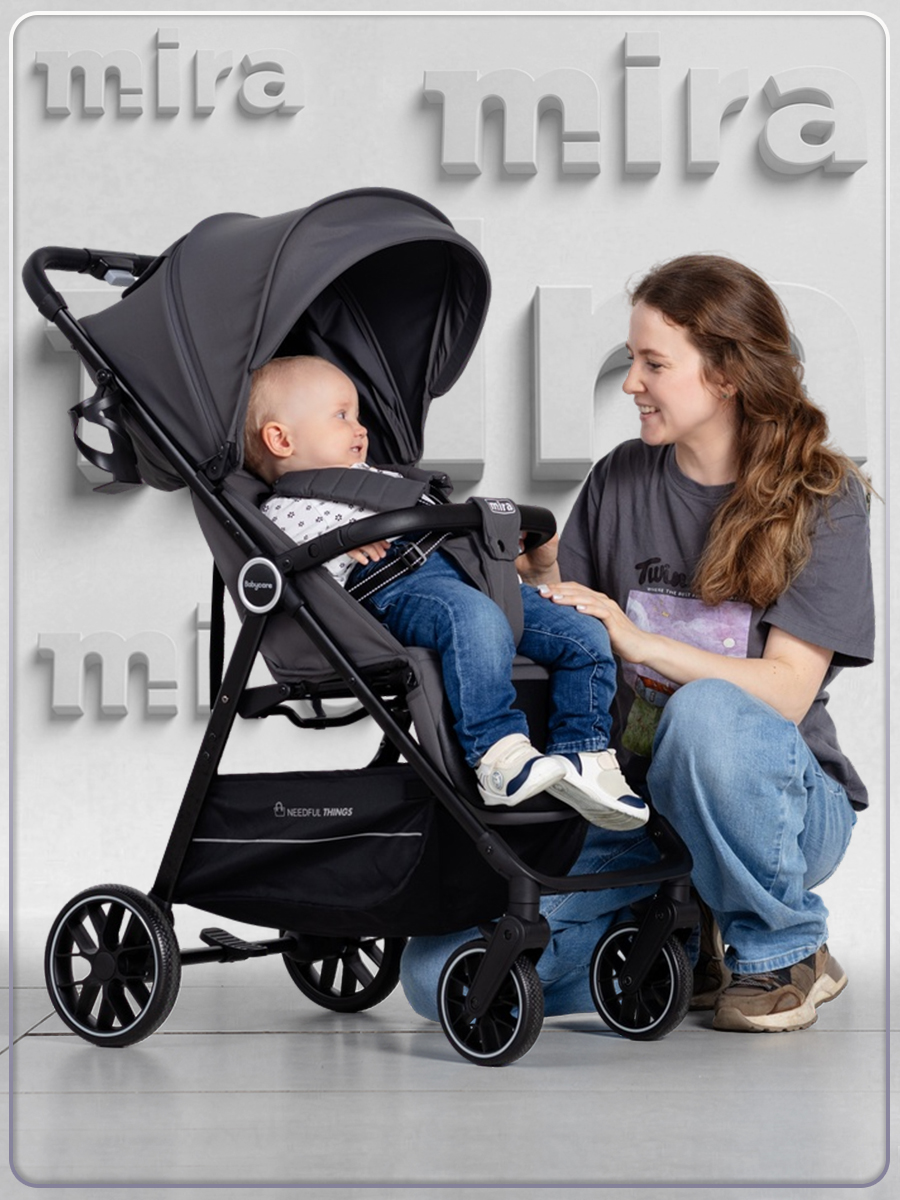 Коляска прогулочная BabyCare Mira зеленый - фото 21