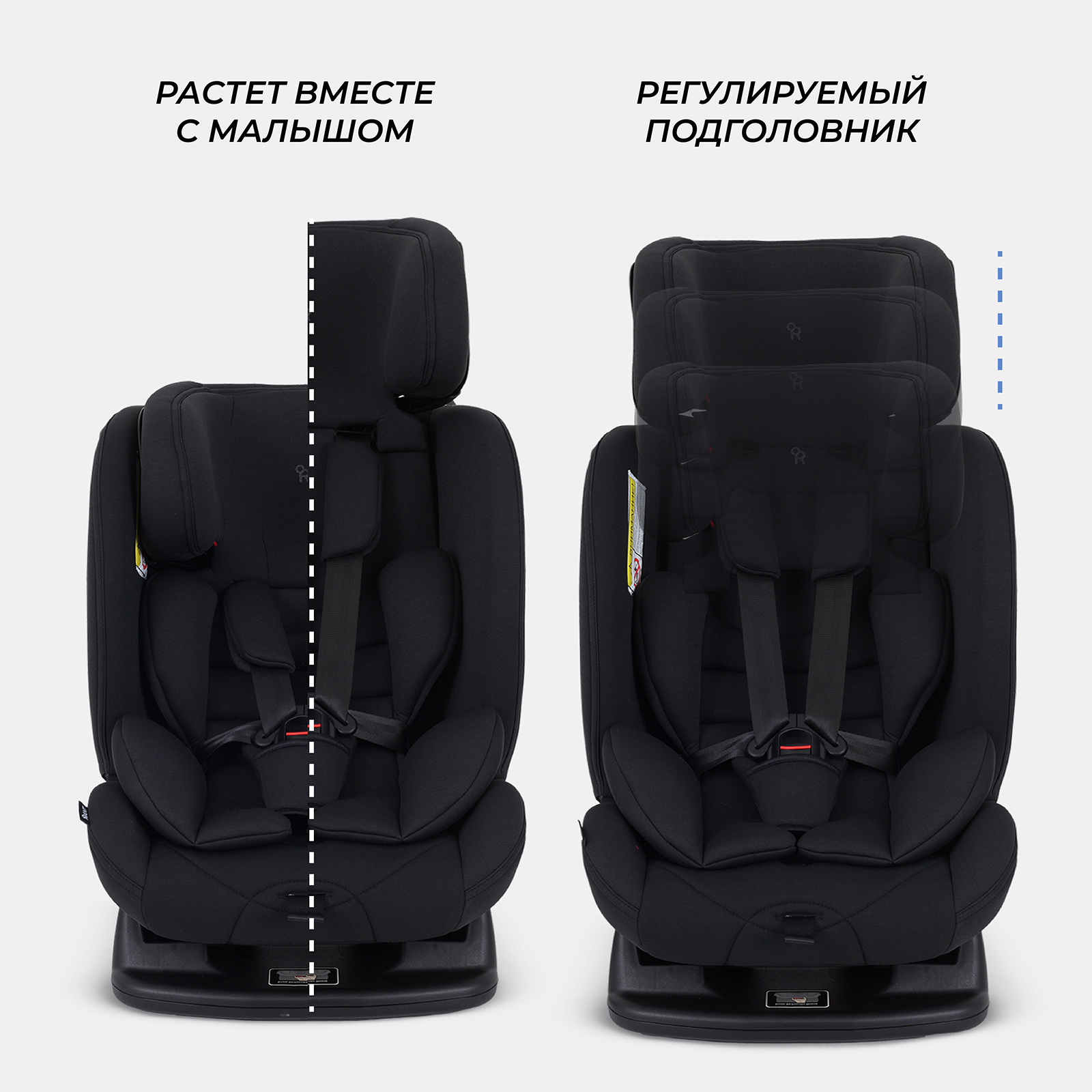 Автокресло Rant AY913 Matrix 0+/1/2/3 (0-36 кг) черный - фото 7