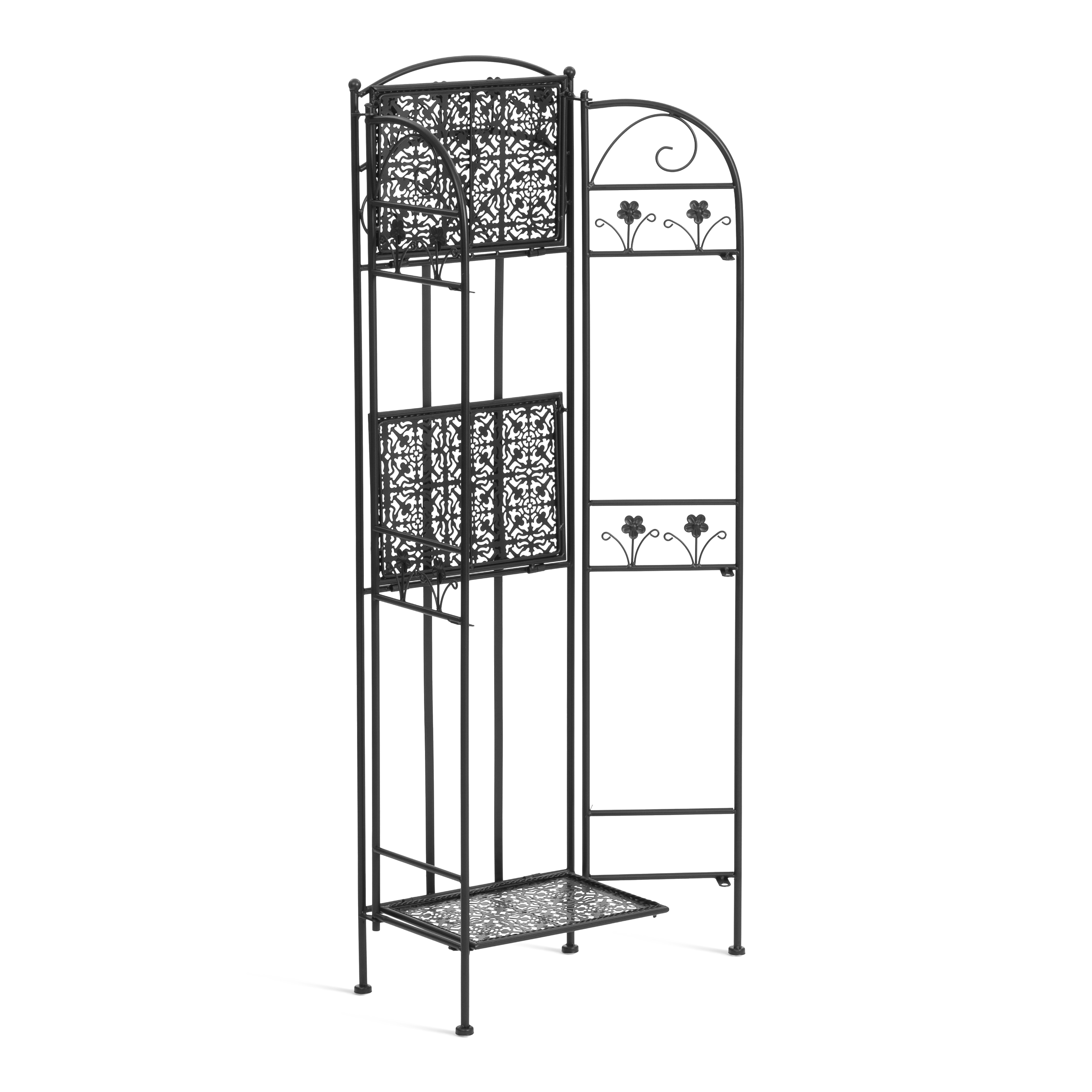 Этажерка TETCHAIR Эмма металл черный 33х24х114 см - фото 3