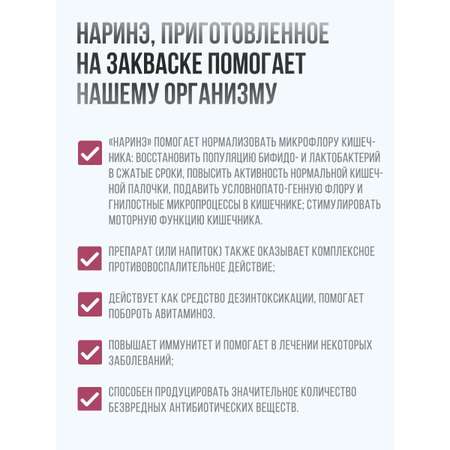 Закваска Полезная Партия наринэ 12 шт