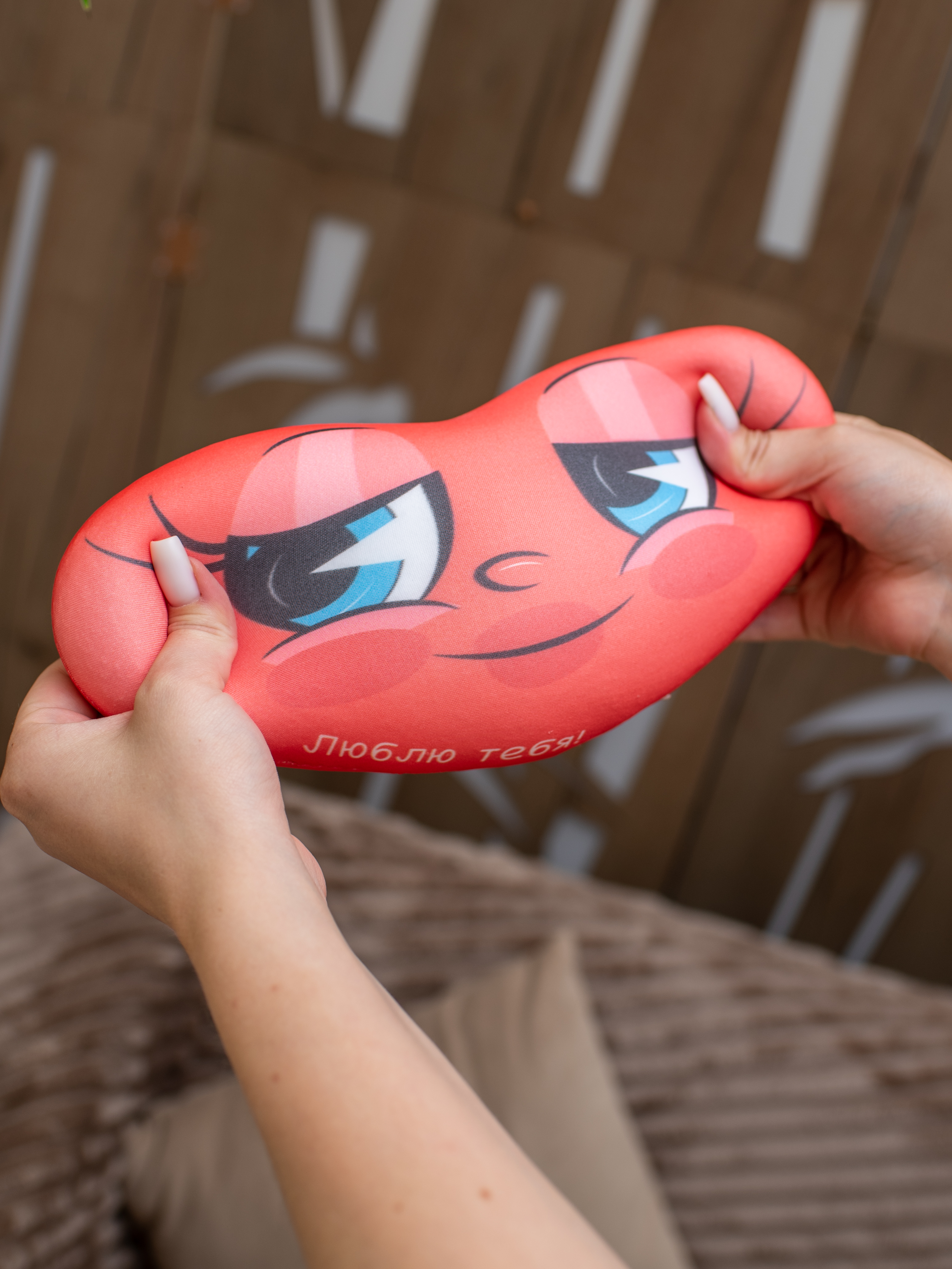 Мягкая игрушка Tallula сердце Люблю тебя 14 см - фото 4