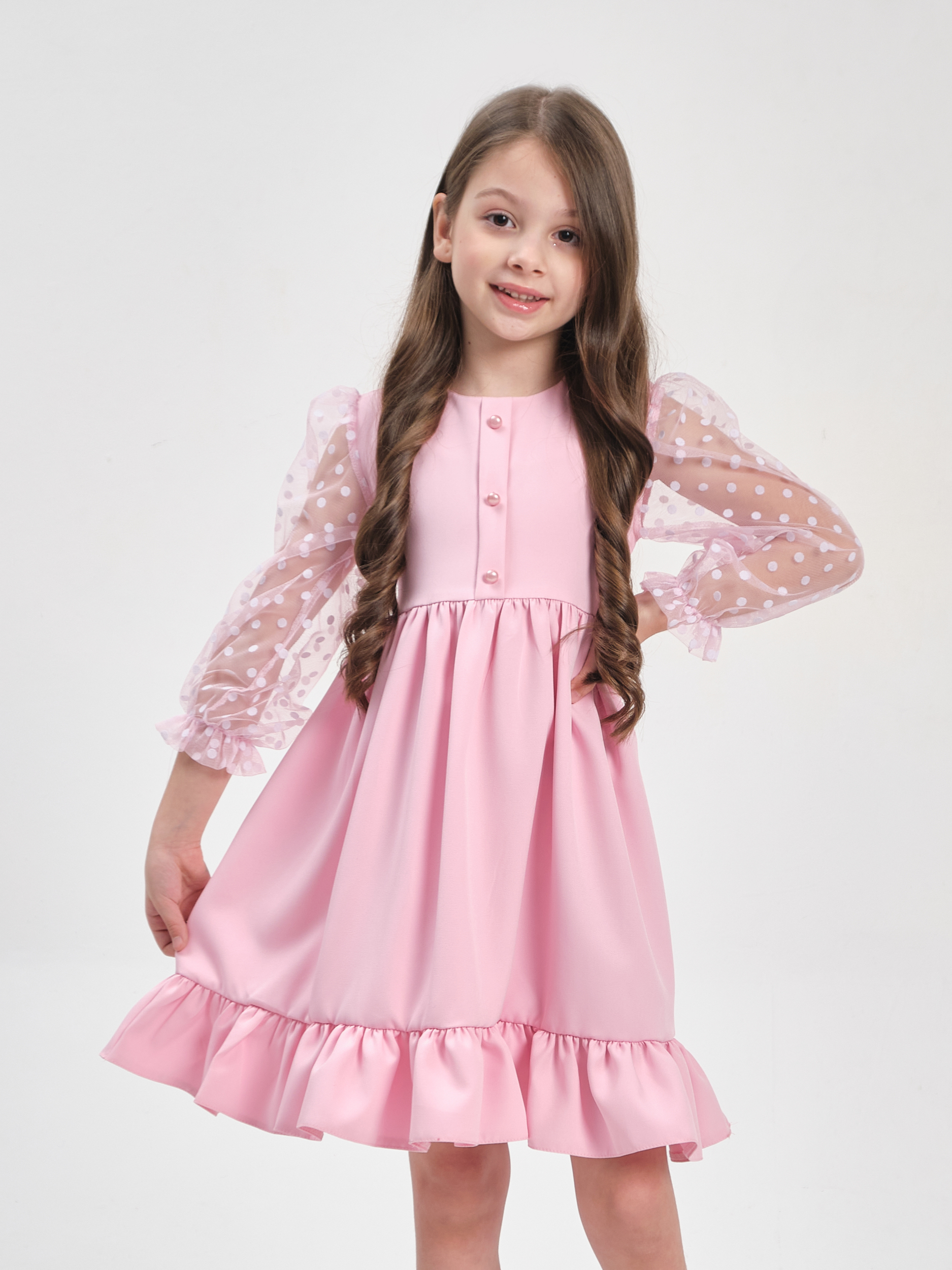 Платье Sofisha kids Plat.barbie-pink - фото 19
