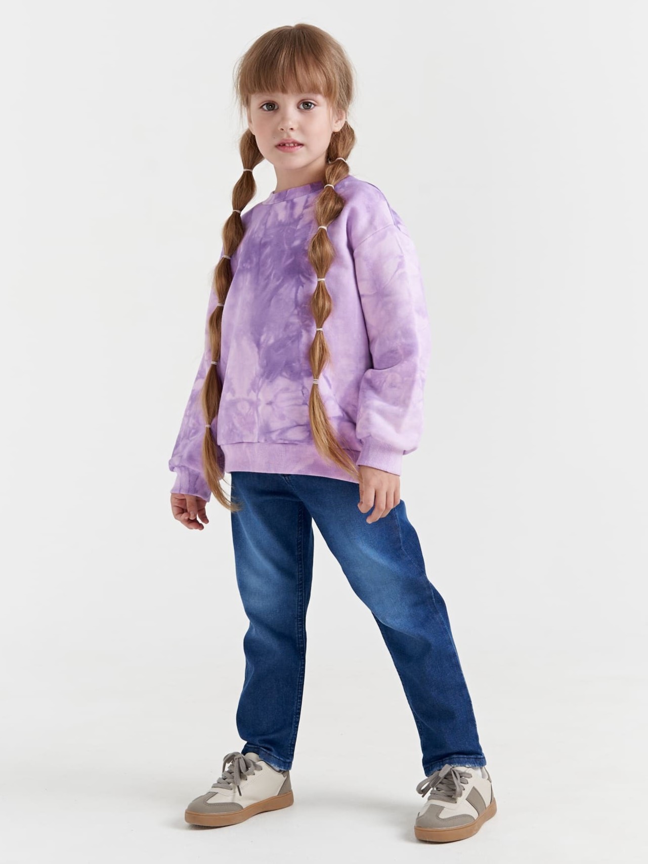 Джинсы BUNGLY 1R3885/Темносиний - фото 1