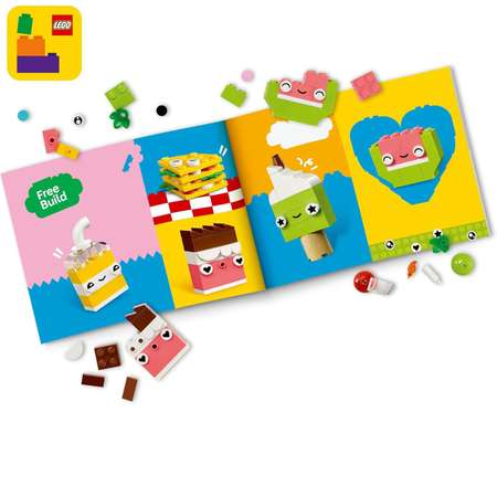 Конструктор LEGO Classic Креативная еда блочный