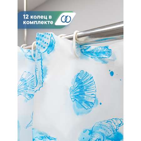 Шторка для ванной комнаты VILINA Шторка для ванной комнаты
