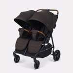 Коляска прогулочная для двойни Rant Twinny, chocolate коричневый