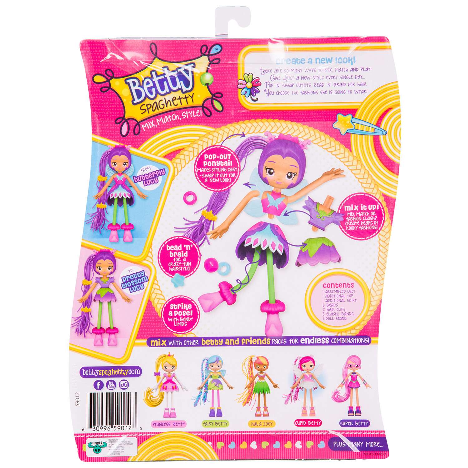 Кукла мини Betty Spaghetty в ассортименте 59014 (59011 59012 59013 59022 59023 59024) - фото 19