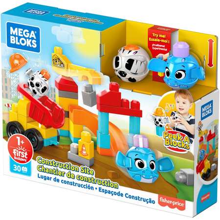 Конструктор Mega Bloks блочный