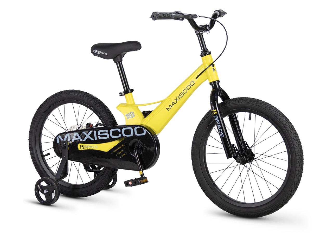 Двухколесный велосипед Maxiscoo 18 дюймов - фото 1