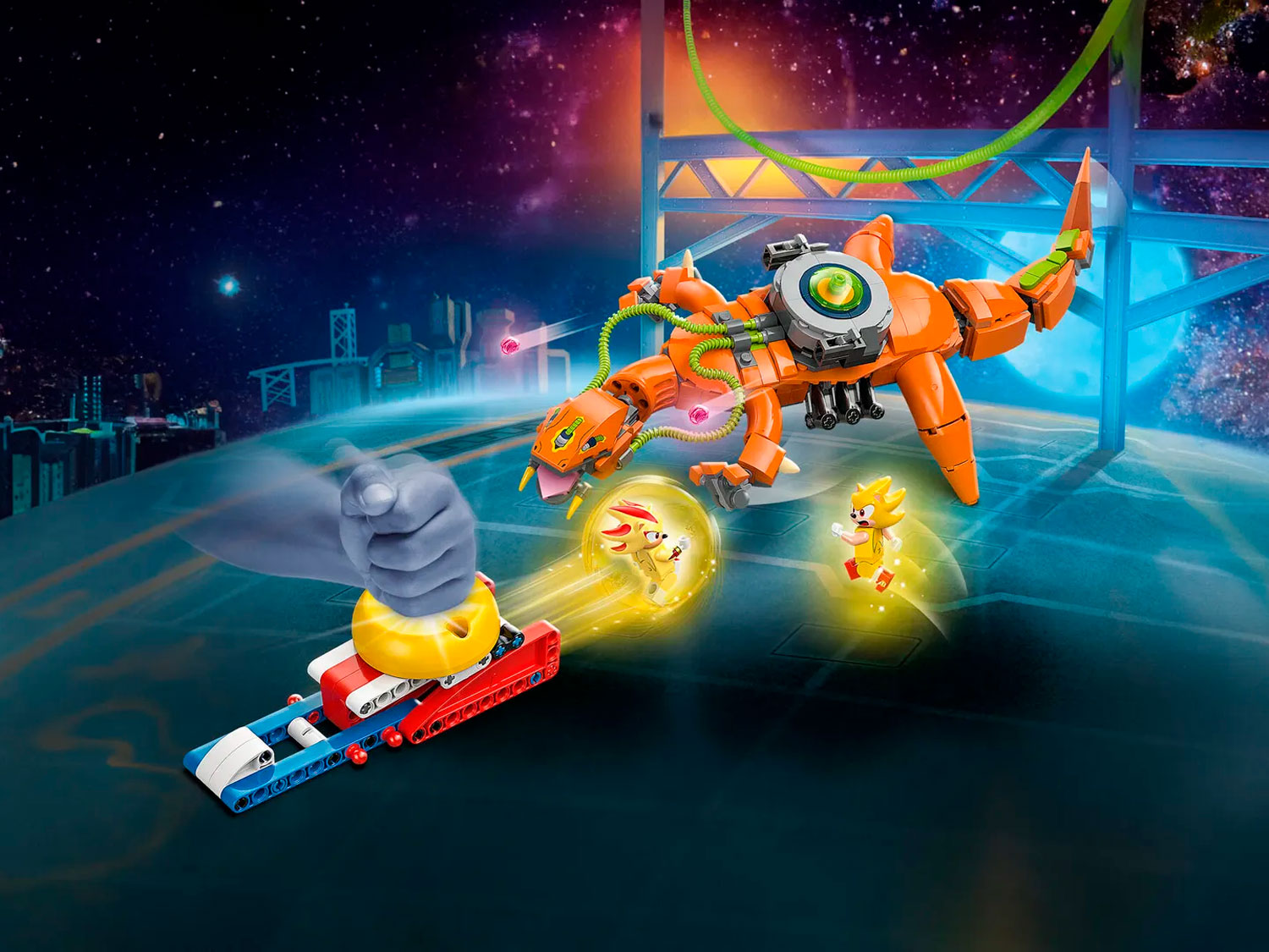 Конструктор LEGO Sonic the Hedgehog Супер Шедоу 419 дет. - фото 9