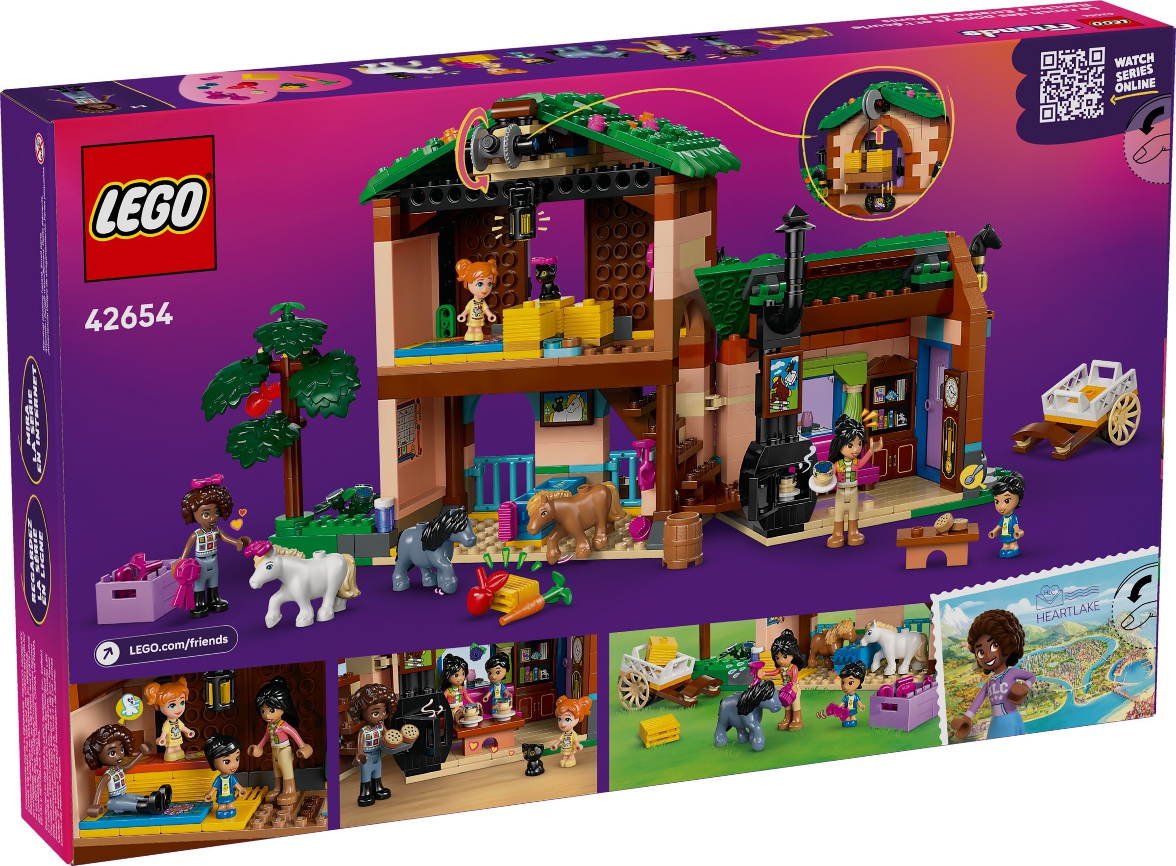 Изображение товара Конструктор LEGO Friends Пони Ранч и конюшня - набор для творчества