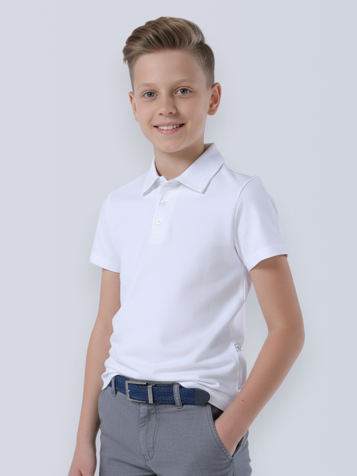 Поло Ladno 602белый - фото 1