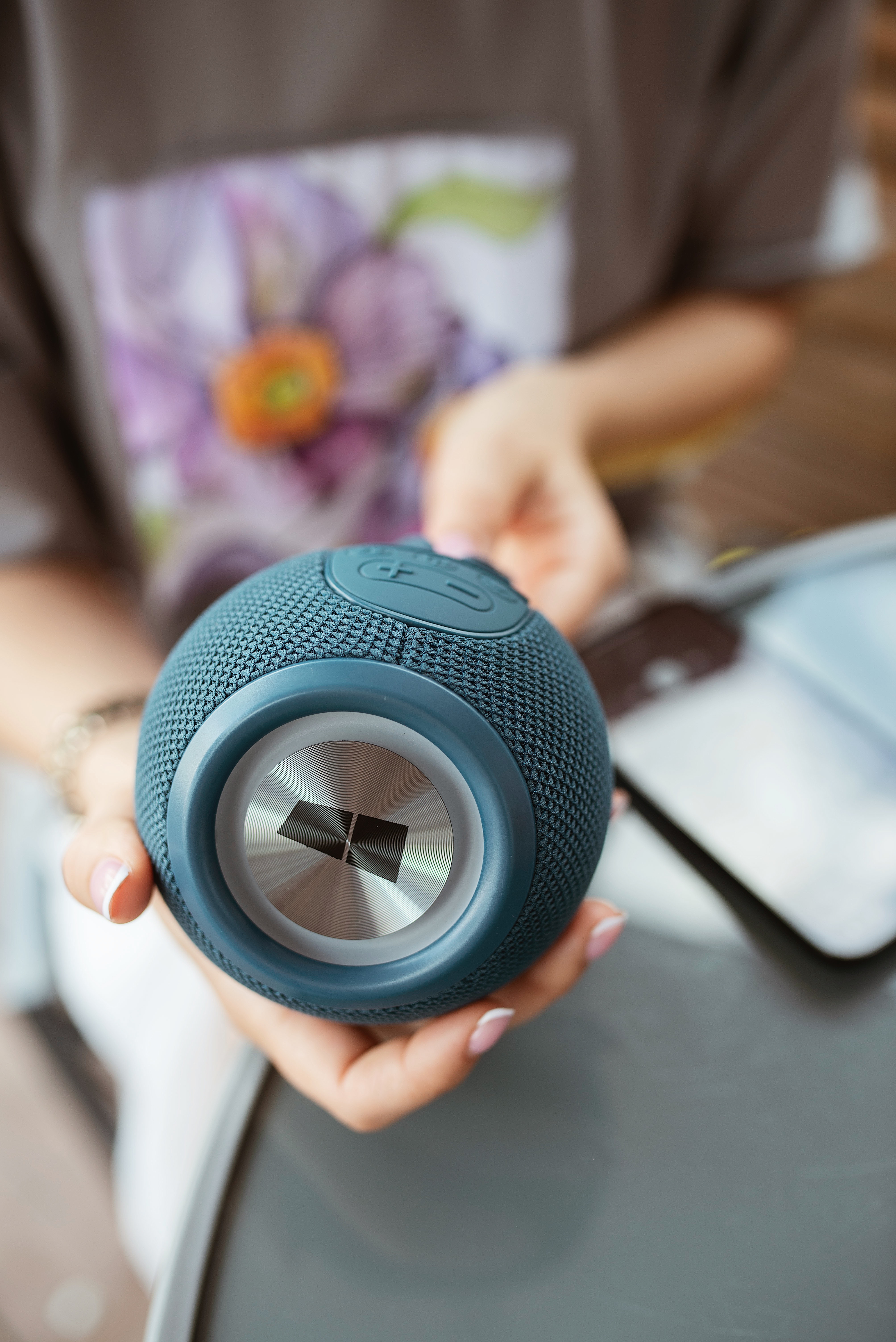 Bluetooth колонка More Choice BS55 Blue - фото 13