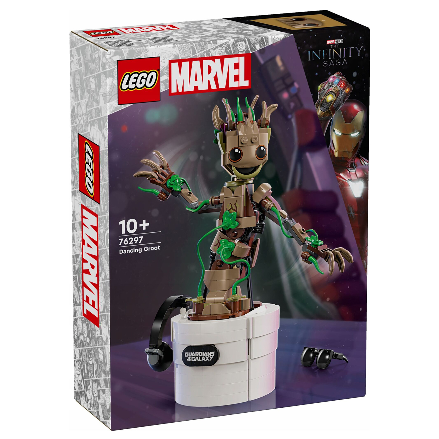 Конструктор LEGO Marvel Super Heroes Танцующий Грут блочный - фото 5