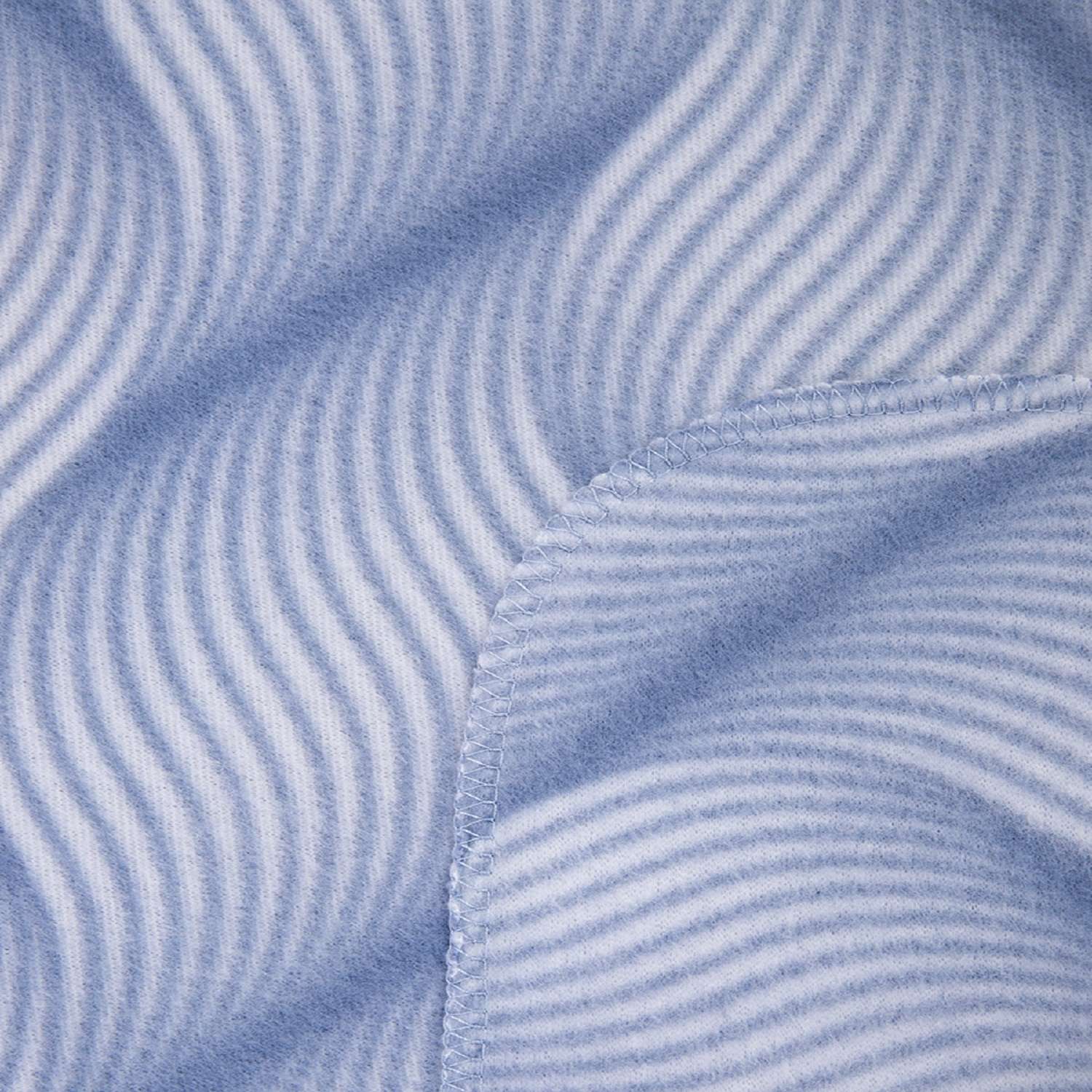 Плед TESSOLO HOME Волны 130 x 170 см флис - фото 4