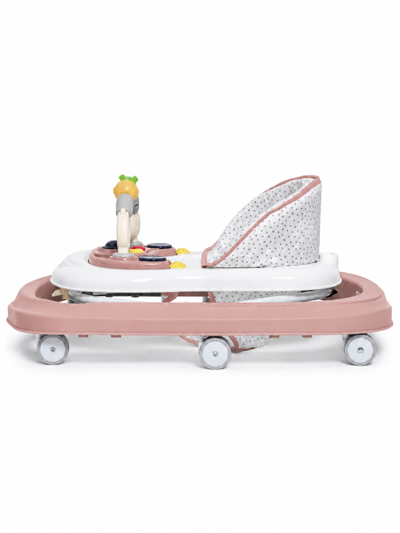 Ходунки BabyGo Simple розовый - фото 6