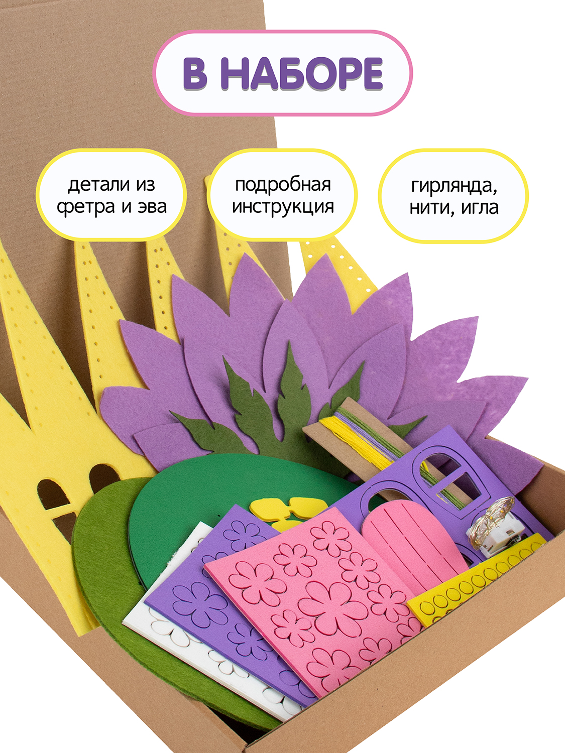 Набор для творчества Santa Lucia Весенний домик - фото 3