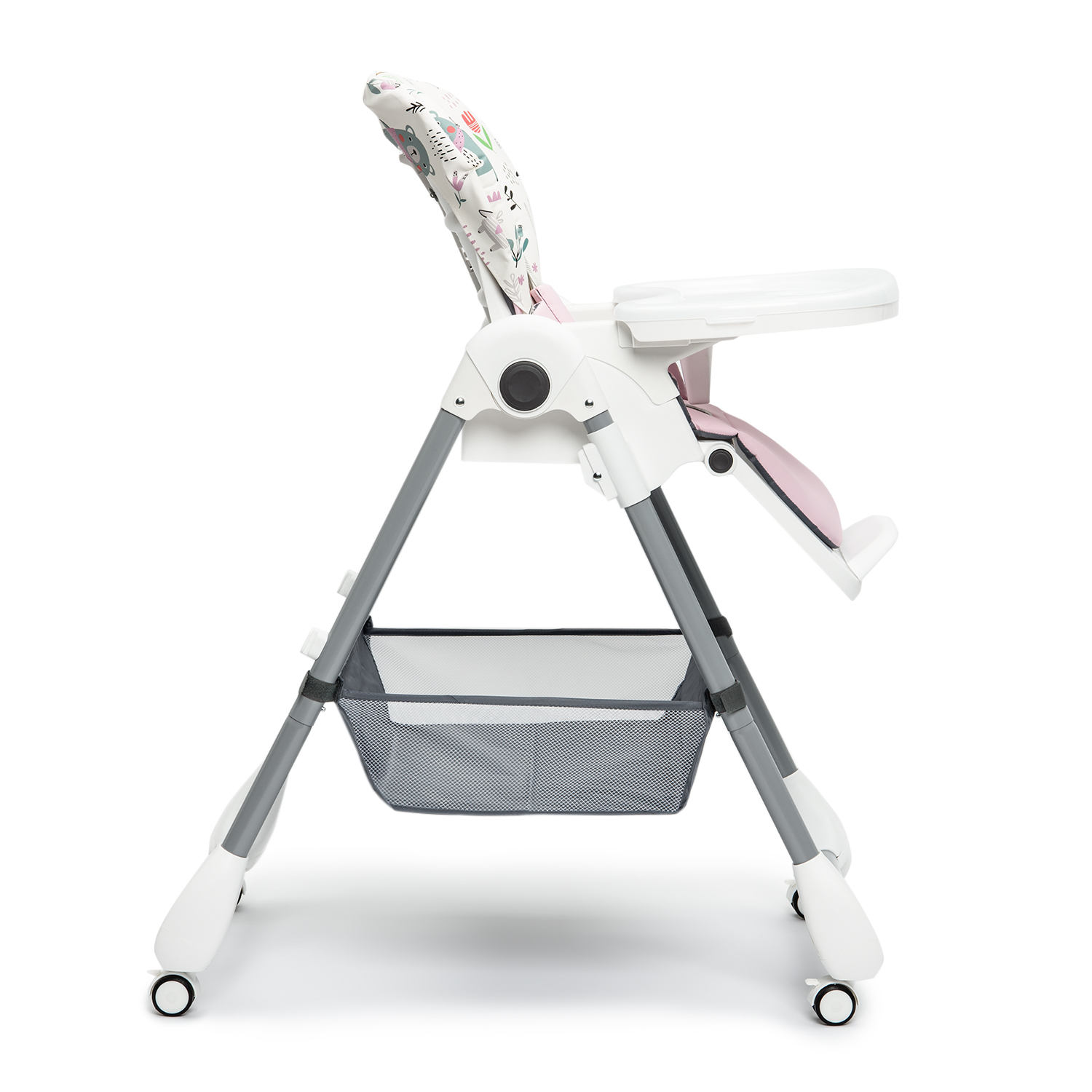 Стульчик для кормления BabyGo Pretty Friends New розовый - фото 8