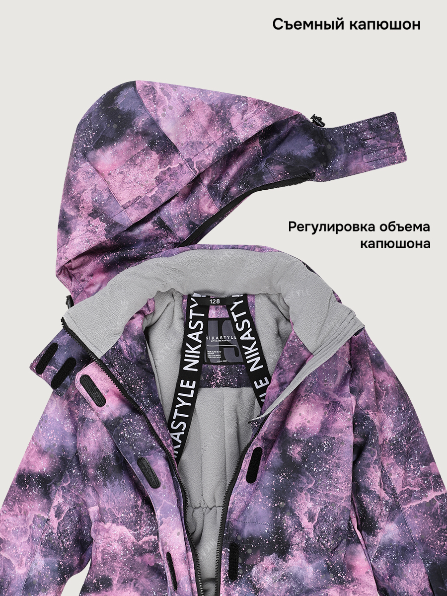 Комбинезон NIKASTYLE 8з3625 сухая роза/графит - фото 8
