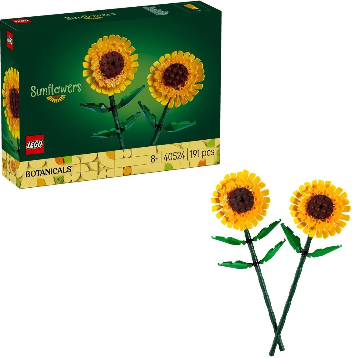 Изображение товара Конструктор LEGO Botanicals Сувенирный набор Подсолнухи 226 дет. Изображение товара Конструктор LEGO Botanicals Сувенирный набор Подсолнухи 226 дет.