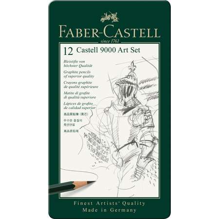 Карандаши чернографитные Faber Castell 12 шт.