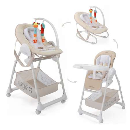 Стульчик для кормления agex Seat n Sleep классический