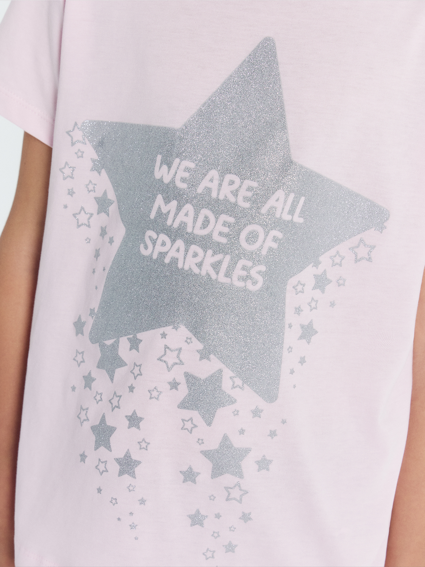 Пижама Mark Formelle (Марк Формэль) 567728/розовое облако +созвездия на сером - фото 7