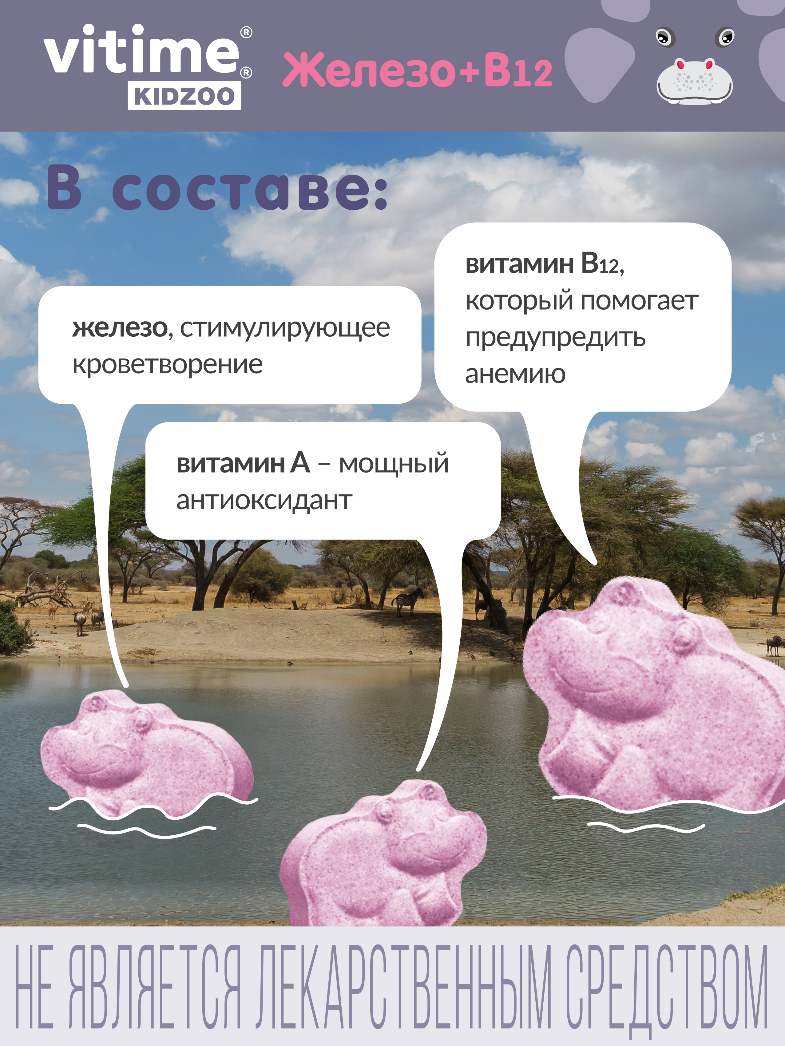 Железо Vitime Kidzoo VITime - фото 4