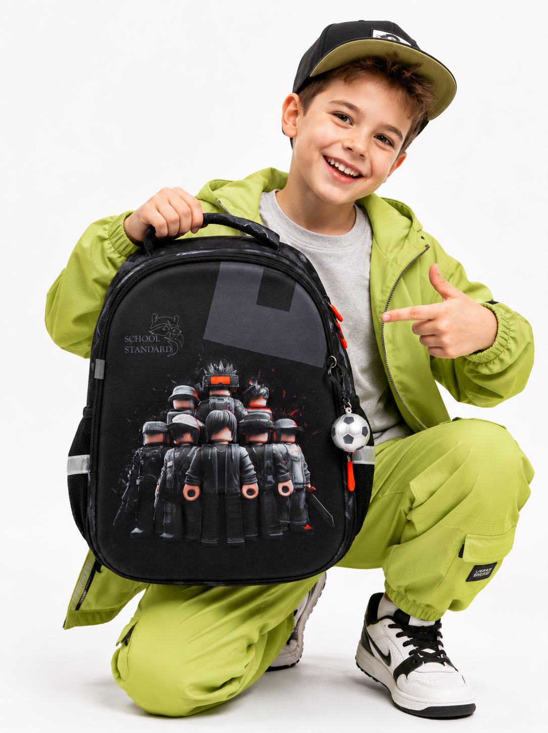 Рюкзак School Standard школьный для мальчика+брелок - фото 5