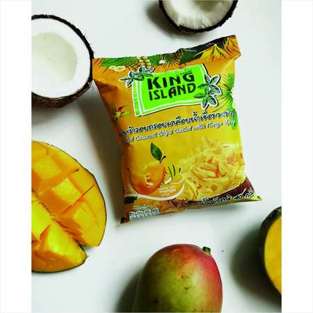 Чипсы King Island кокосовые с манго 40г