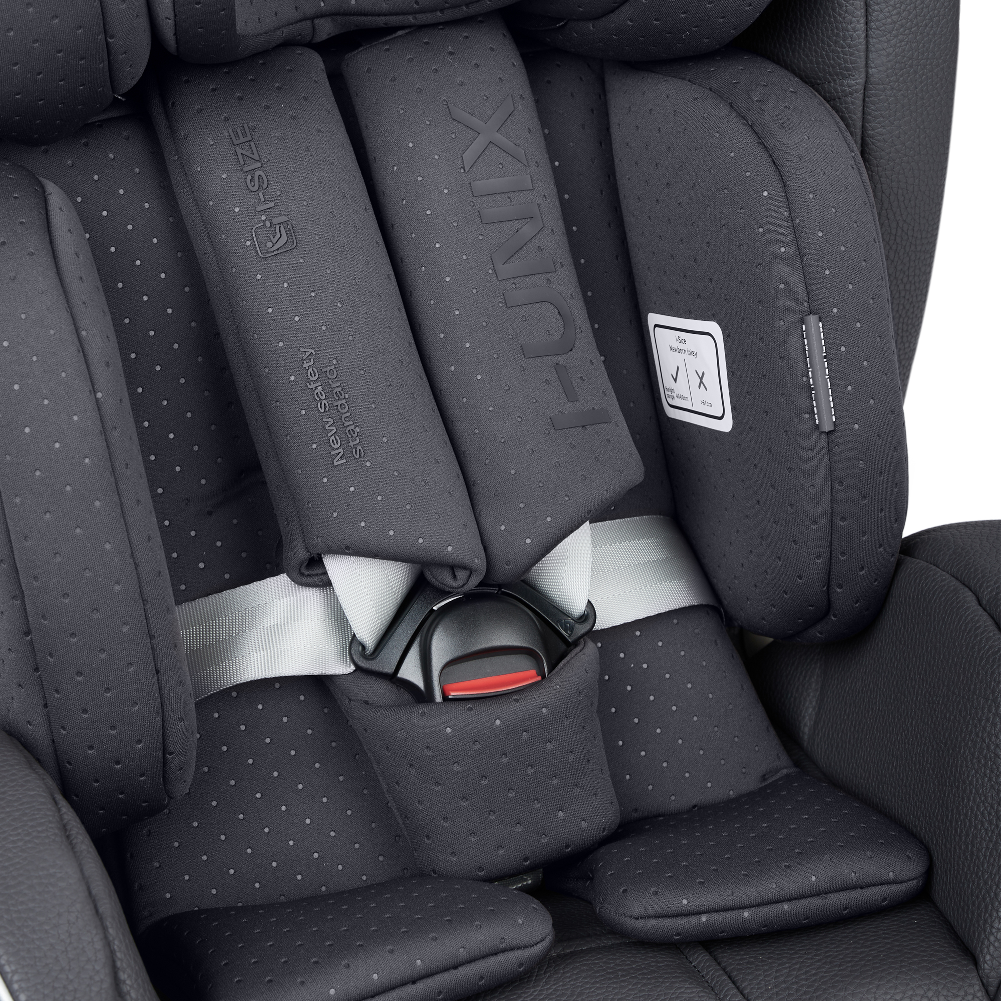 Автокресло Happy Baby I-Unix Isofix 0+/1/2/3 (0-36 кг) серый - фото 24