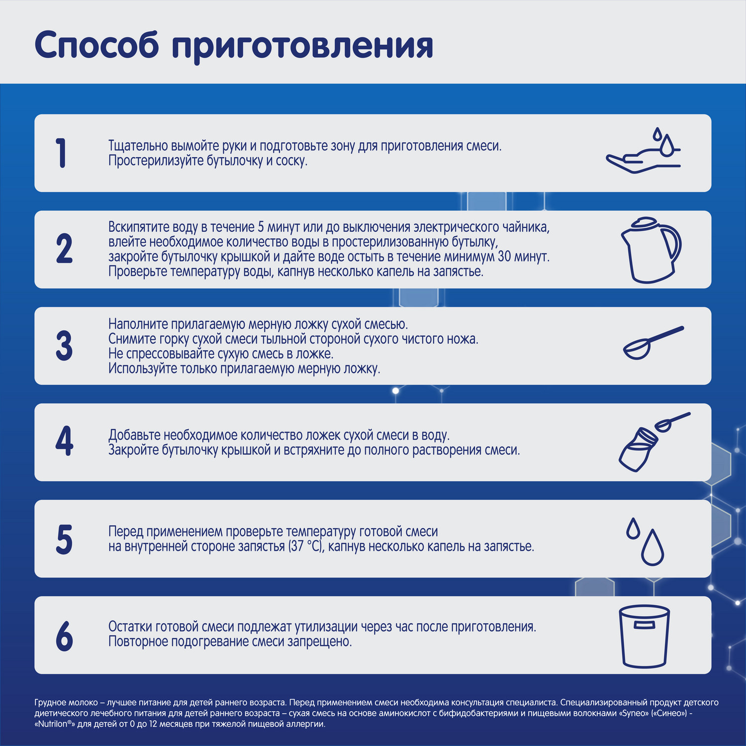 Смесь Nutrilon Аминокислоты Syneo 400г c 0месяцев - фото 9