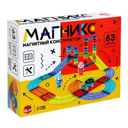 Конструктор Unicon Магникс магнитный