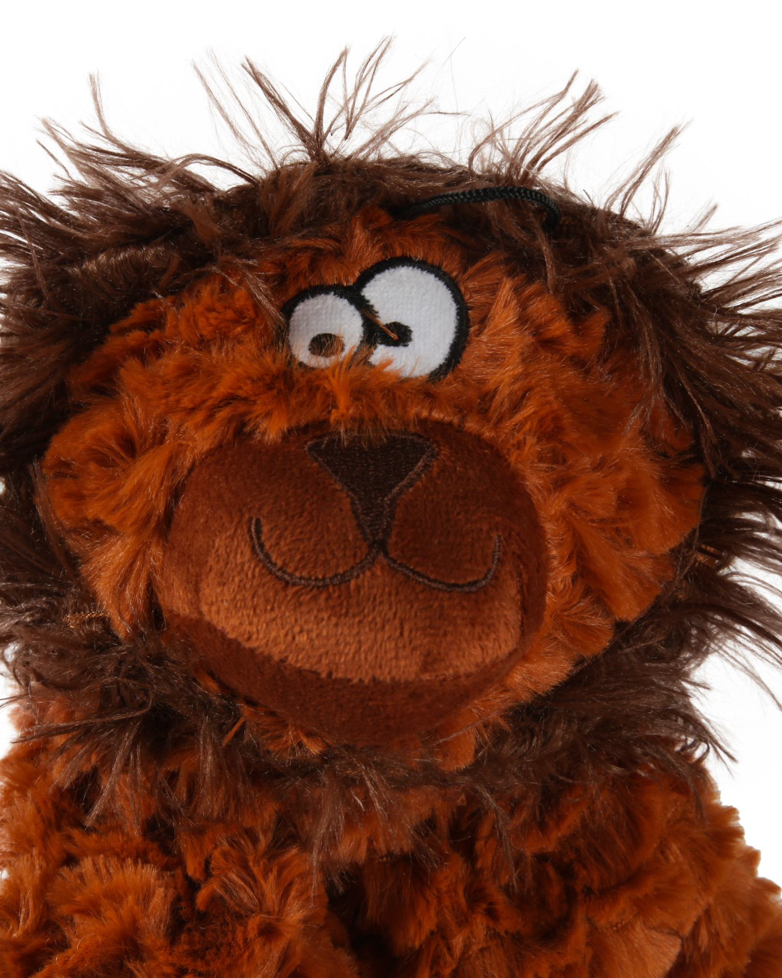 Игрушка для собак Barbaks Лев Лёва мягкий с пищалкой шуршит 30см - фото 2