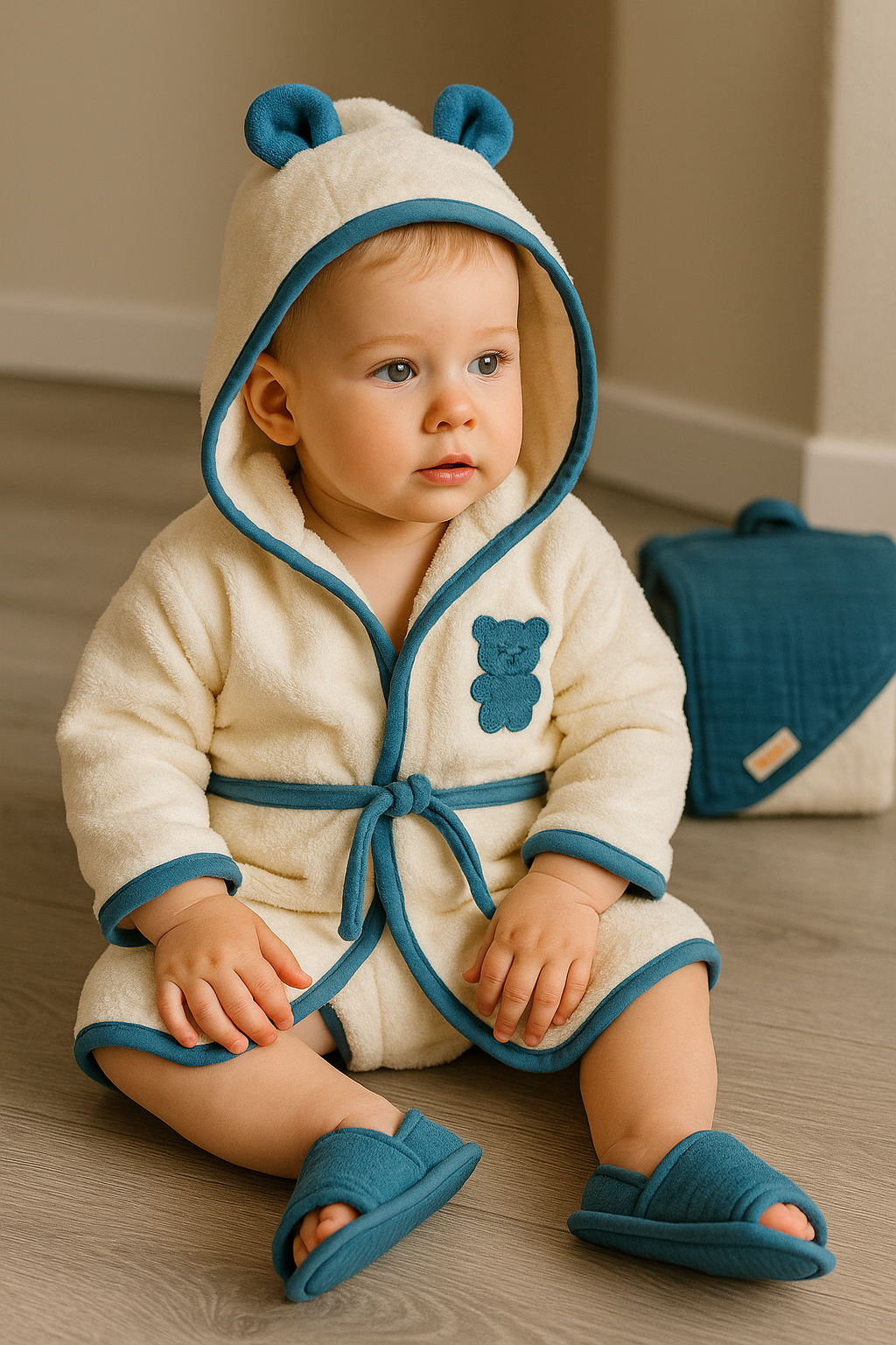 Полотенце уголок Bebekevi 4 шт. - фото 2