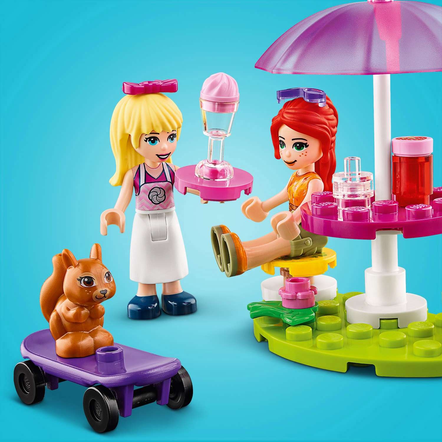 Конструктор LEGO Friends Кафе в парке Хартлейк Сити блочный - фото 10
