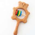 Игрушка Mag Wood погремушка Мишутка