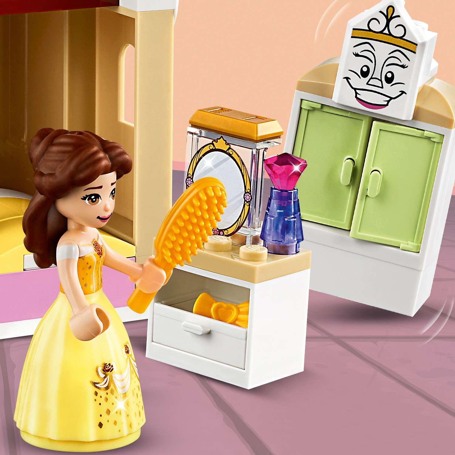 Конструктор LEGO Disney Princess Зимний праздник в замке Белль блочный - фото 11