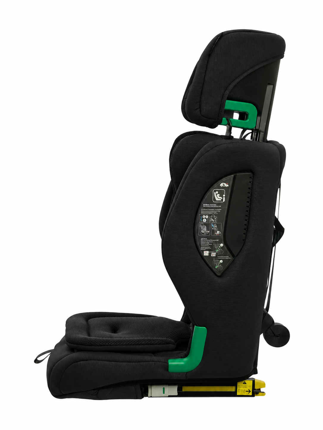 Автокресло BabyGo Flex Isofix 1/2/3 (9-36 кг) черный - фото 13