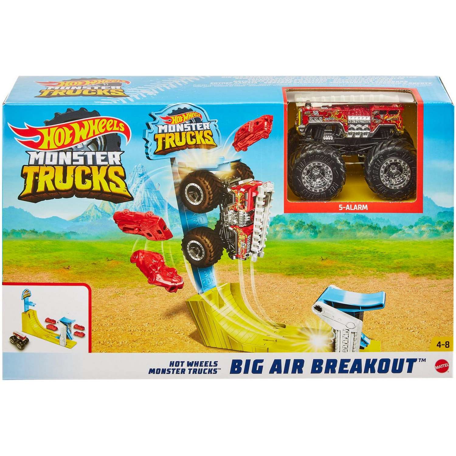 Игровой набор Hot Wheels Монстр-трак 1:64 GYC81 - фото 2